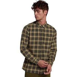Hurley Men's Ranger Plaid Flannel Shirt - Black